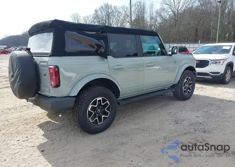 2021 Ford Bronco Outer Banks из США, поврежденный, VIN 1FMDE5DH4MLA61268